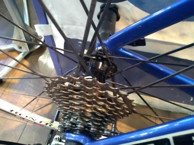 TREK MADONE 4.5 2009年モデル 700×24C 2×10S カーボンロードバイク ブルー×ホワイト