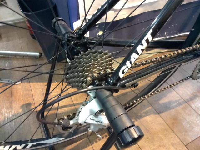 GIANT OCR 年式不明 700x23c 2-8s アルミロードバイク ブラック