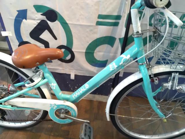 玉越工業 MAHALO 24インチ外装6段変速 キッズ自転車 グリーン | 子ども 