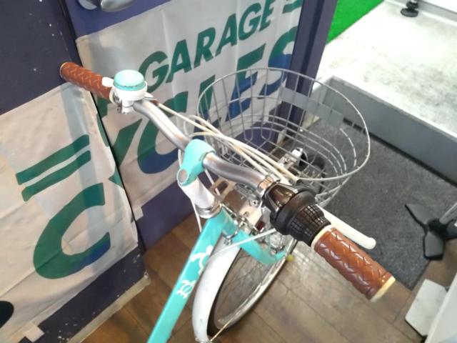 玉越工業 MAHALO 24インチ外装6段変速 キッズ自転車 グリーン | 子ども 