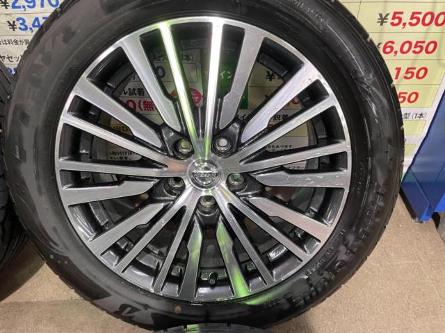 NISSAN E52/エルグランド 純正ホイール+BRIDGESTONE Playz PX-2 | やや 