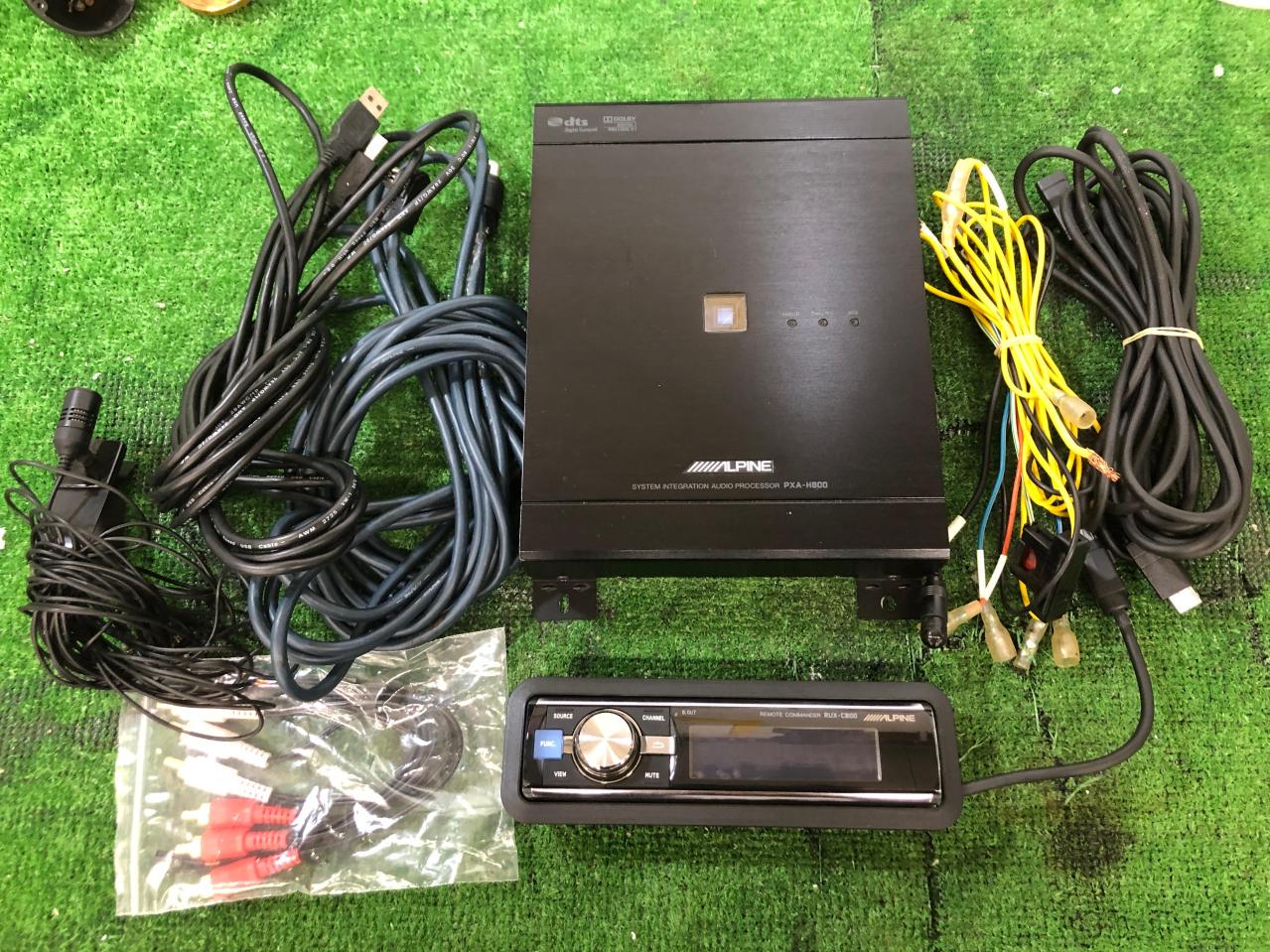 【ALPINE】[PKG-H800/RUX-C800/PXA-H800] オーディオプロセッサー | 目立った傷や汚れ無し | アップガレージ ...