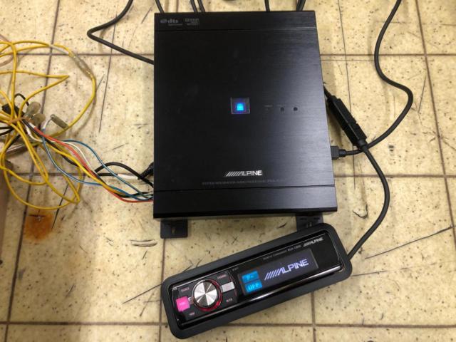 【ALPINE】[PKG-H800/RUX-C800/PXA-H800] オーディオプロセッサー | 目立った傷や汚れ無し | アップガレージ ...