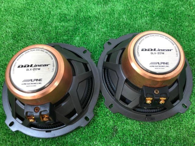 ALPINE】[DLX-Z17W] スピーカー | やや傷や汚れあり | アップガレージ 