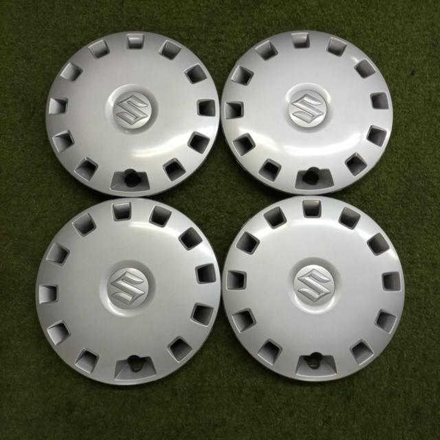 スズキ純正】エブリィ DA17V用 ホイールキャップ 4枚セット | やや傷や 