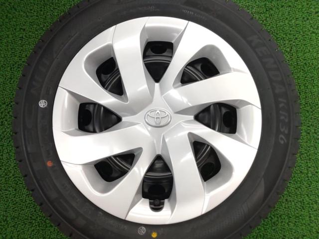 TOYOTA(トヨタ) 170 シエンタ純正スチールホイール + KENDA KR36【新品 