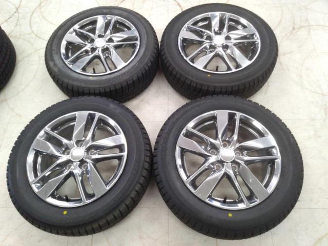 ニッサン AUTECH セレナライダー純正ホイール + BRIDGESTONE 