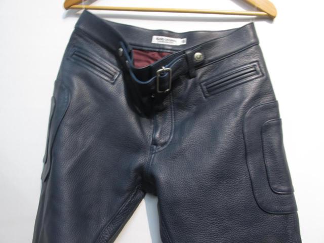 ROARS-ORIGINAL Padded Leather Pants [Size M] | No noticeable 