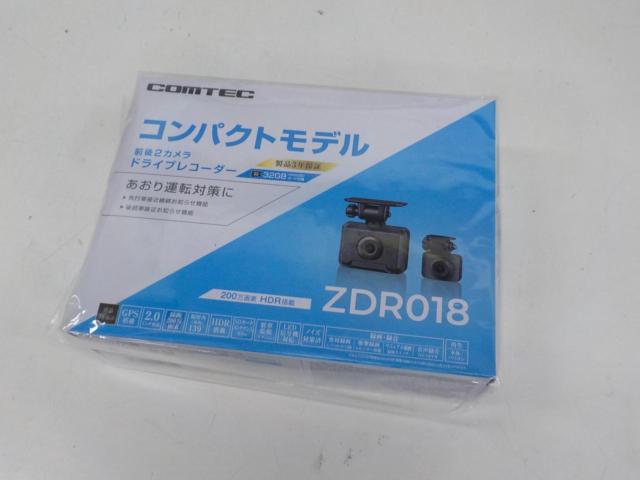COMTEC ZDR018 【前後2カメラドライブレコーダー】 | 未使用 | アップ 