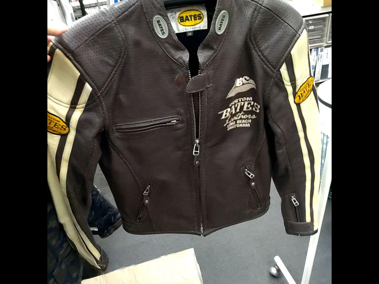 BATES】パンチングメッシュジャケット(茶色) M | 中古品 | アップ 