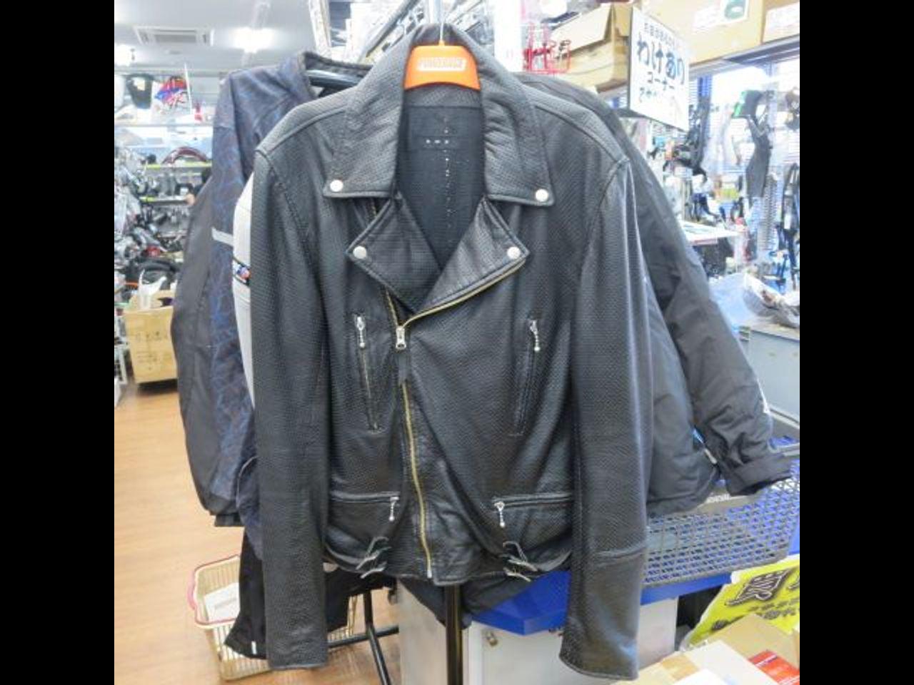 kwy パンチングメッシュレザージャケット サイズ42 | 中古品 | アップ 