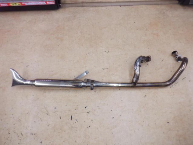 メーカー不明 2in1フィッシュテールマフラー ドラッグスター250 キャブ 