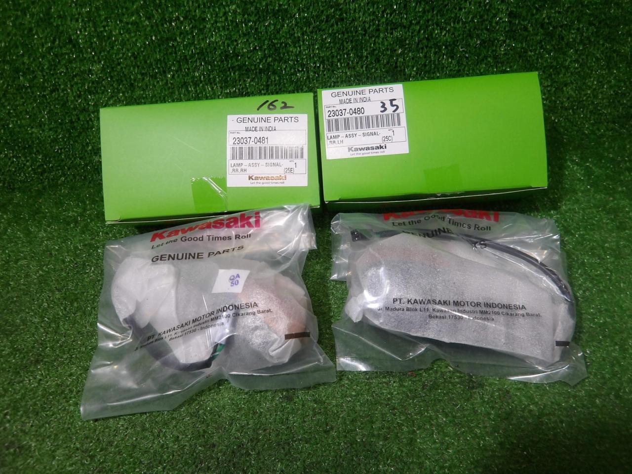 KAWASAKI】純正 リアウインカー左右セット 23037-0480 /23037-0481未 