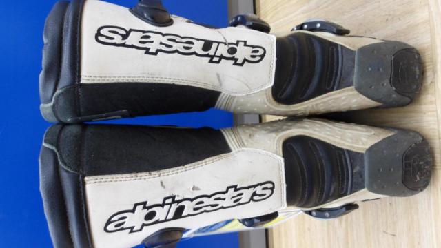 ワケアリ サイズ8(26.5cm) Alpinestars(アルパインスターズ) TECH3 オフロードブーツ WH/BK