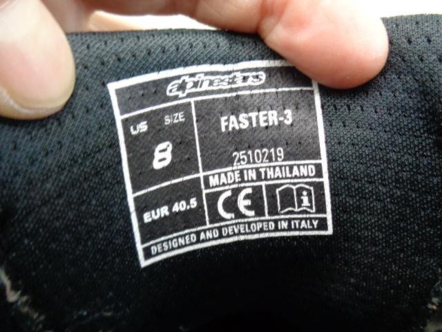 アルパインスターズ FASTER-3 シューズ 25.5cm