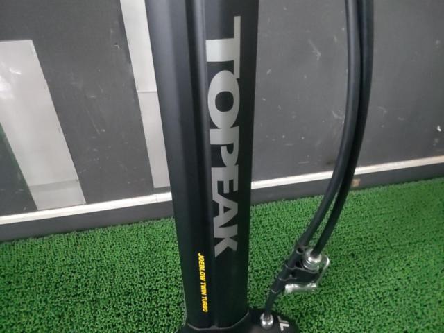 TOPEAK JOEBLOW TWIN TURBO 米/仏式対応フロアポンプ