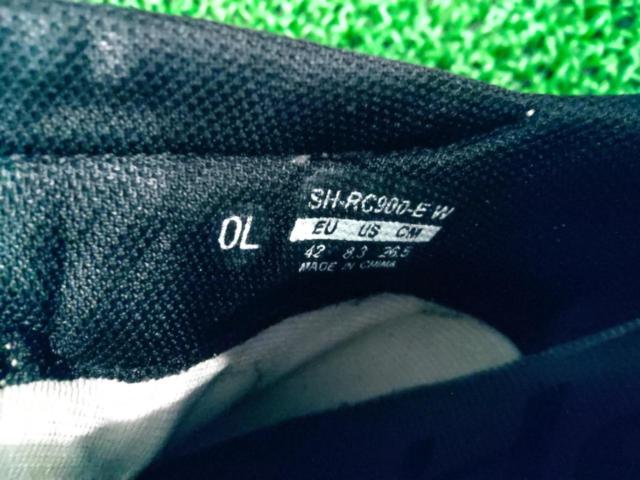 サイズ:26.5cm SHIMANO S-PHYRE SH-RC900-E SPD-SLビンディングシューズ ホワイト