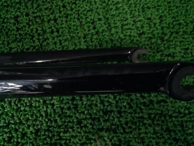 【わけあり現状販売】コラム長168mm/エンド幅100mm/対応タイヤサイズ700c KUOTA KHAN 2015年 カーボンフォーク ブラック