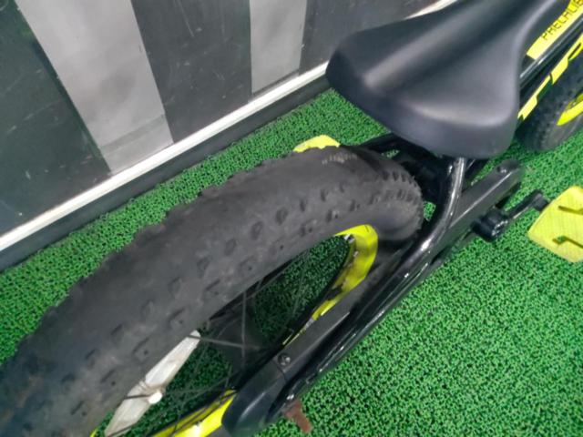 TREK PRECALIBER 16 2020年モデル 16インチキッズサイクル ブラック×イエロー ※後輪摩耗 グリップ破れ ハンドル色褪せ 後コースターブレーキ 前ブレーキなし