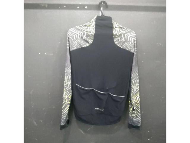 サイズ:M NALINI B0W PRO GARA JERSEY 長袖サイクルジャージ ブラック