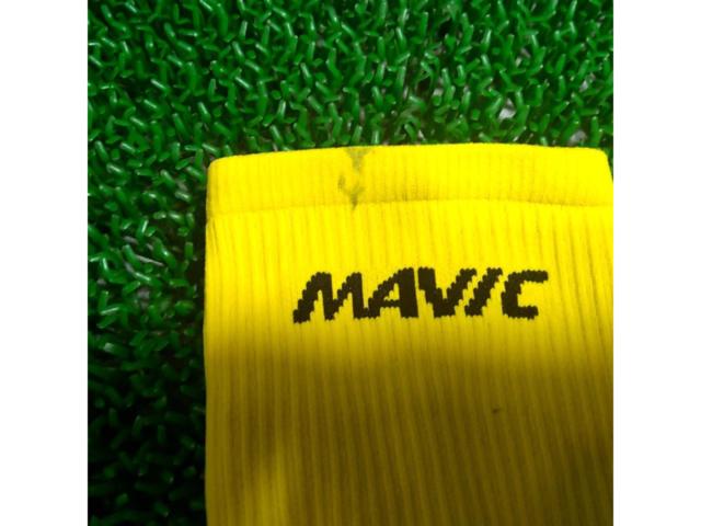 サイズ不明 MAVIC COSMIC MID SOCK イエロー