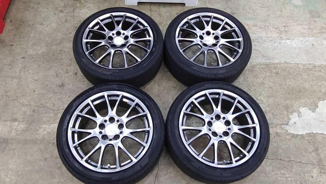 BBS RE-V RE057 + YOKOHAMA ADVAN dB V552 | やや傷や汚れあり 