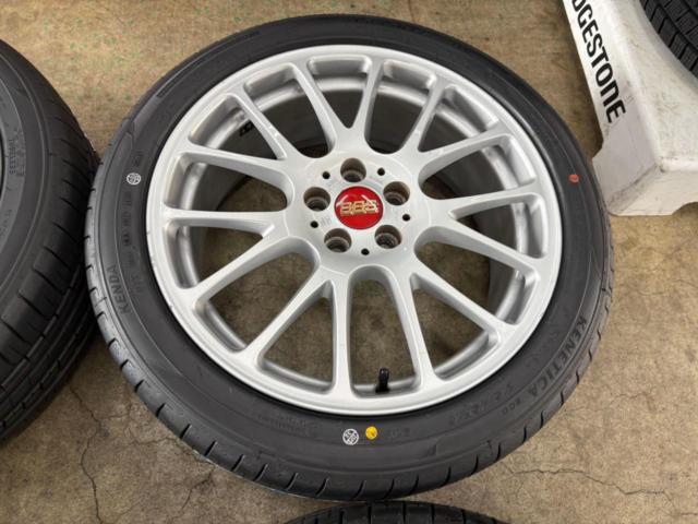 ☆新品タイヤ付☆ BBS RE-L RE5005 + KENDA KR203 | やや傷や汚れあり 