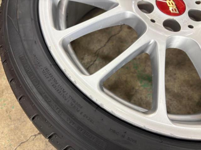 ☆新品タイヤ付☆ BBS RE-L RE5005 + KENDA KR203 | やや傷や汚れあり 