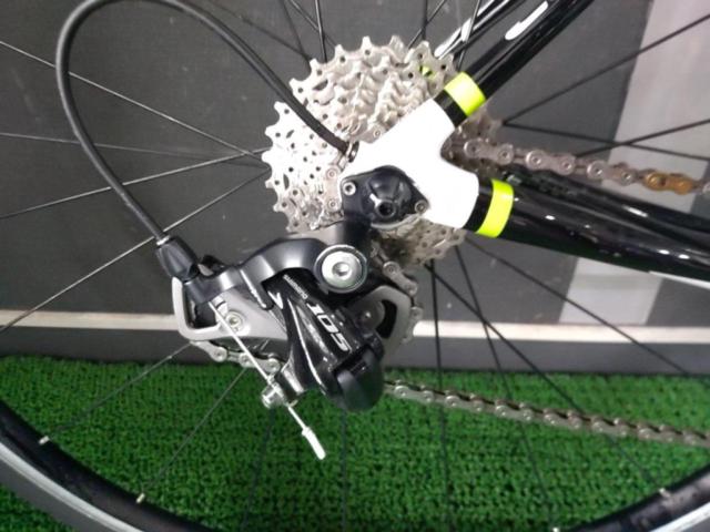 CANNONDALE Synapse 6 2014年 700x25c 105組 2x10s カーボンロードバイク ブラック サイズ:48 目安身長:155-169