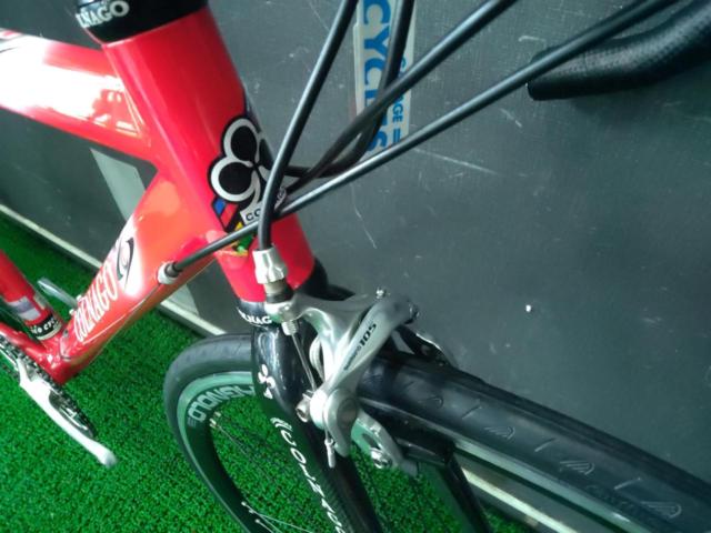 COLNAGO B-STAY ACTIVE 2005年頃 700x23c 2x9s ロードバイク レッド 目安身長:165-179cm