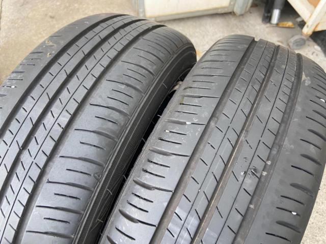 ダイハツ純正 トール後期純正ホイール+DUNLOP ENASAVE EC300+ | やや傷 