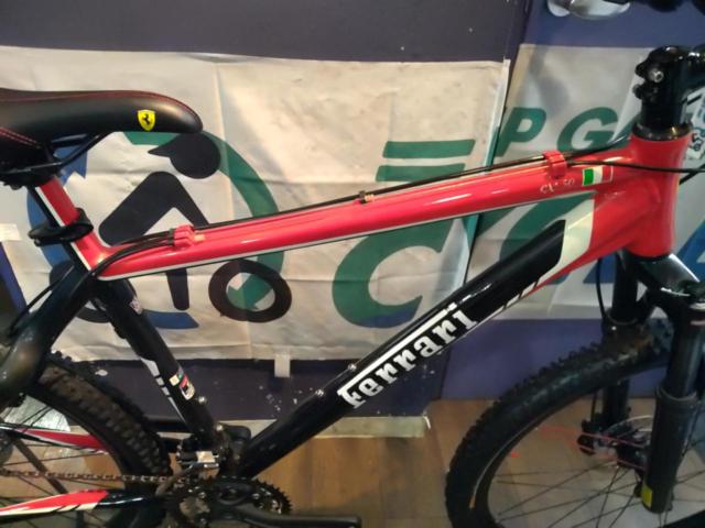 1大特価 Ferrari COLNAGO CX50 26×2.10インチ 3×9S DEORE/LXmix アルミ・カーボンバックMTB サイズ:M レッド
