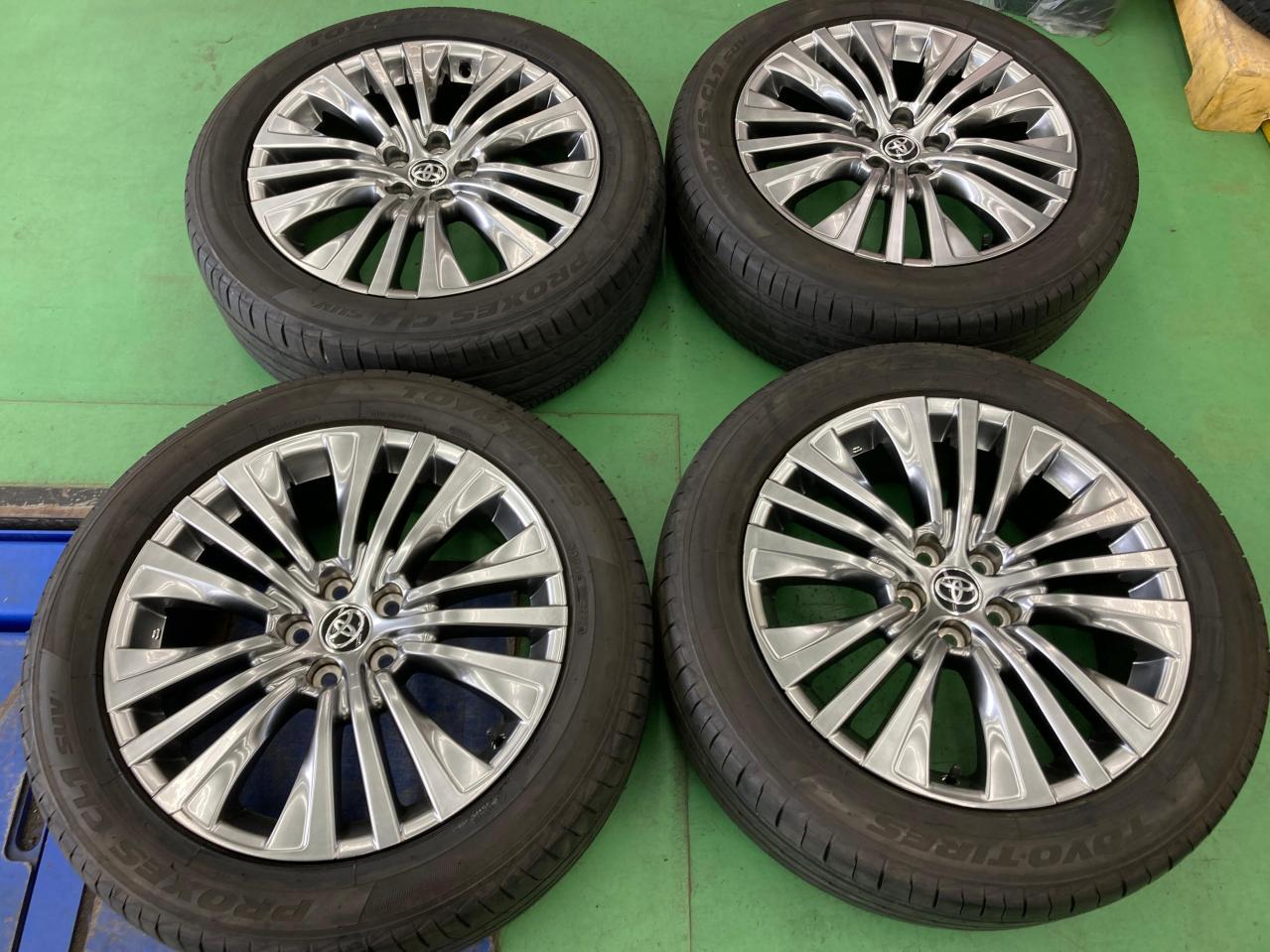 TOYOTA ハリアー/80系 Zグレード 純正アルミホイール + TOYO PROXES 