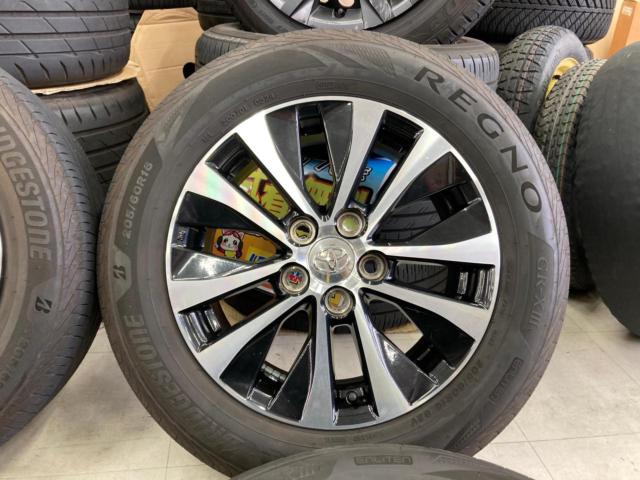 TOYOTA SAI AZK10 後期純正アルミホイール BRIDGESTONE REGNO GR-X ENLITEN 205 60R16 92V やや傷や汚れあり 平塚店 カー用品 タイヤホイールセット 16インチタイヤホイールセットを通販で購入する 中古カー バイク用品の販売なら