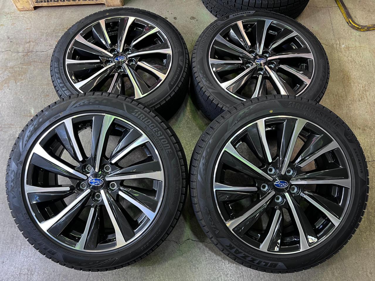 SUBARU レヴォーグ VN5 純正アルミホイール + BRIDGESTONE BLIZZAK 