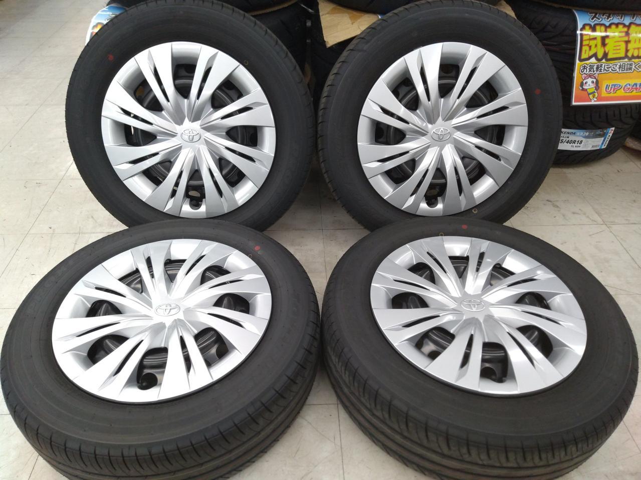 TOYOTA 90系ノア/ヴォクシー 純正スチールホイール + TOYO PROXES J68 