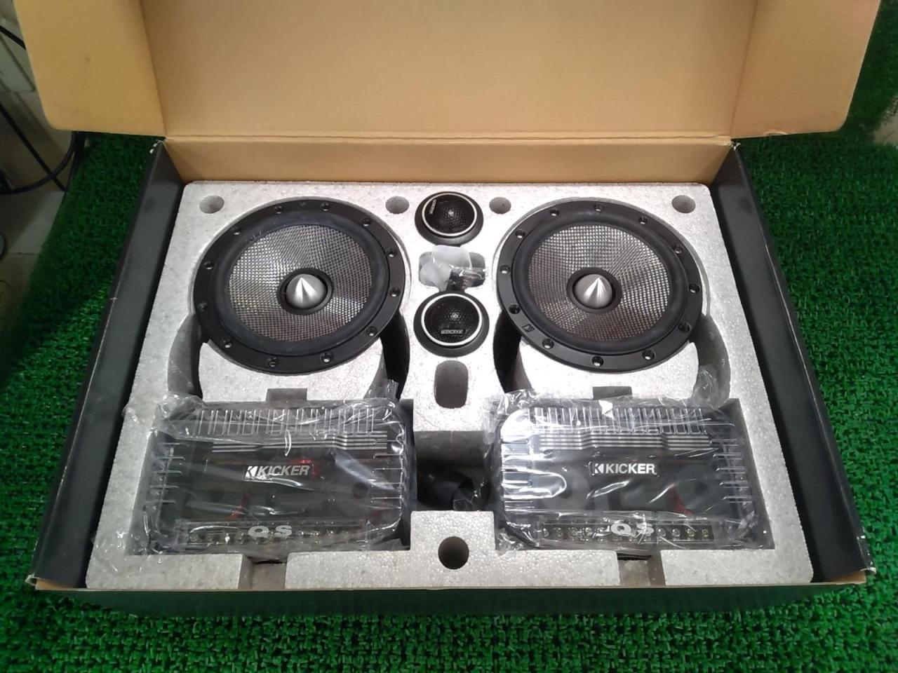 KICKER QSS67 コンポーネントスピーカー | 目立った傷や汚れ無し 