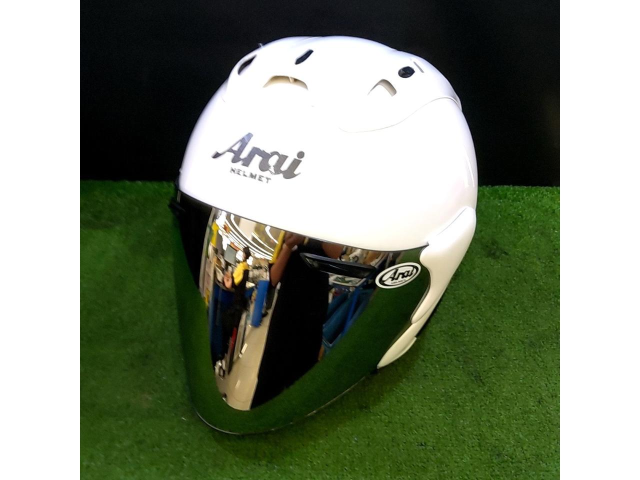 サイズ:57-58】Arai SZ-Ram4 ジェットヘルメット | やや傷や汚れあり 