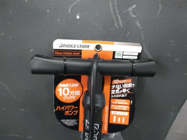 BRIDGESTONE C3-07-10-01-01 A402205BL 英米仏式対応フロアポンプ ブラック