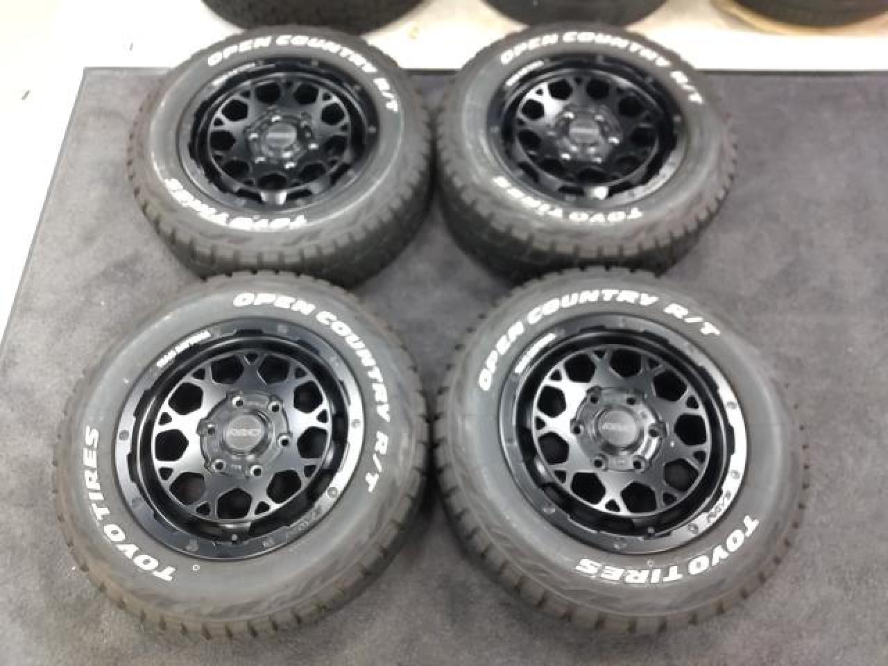 200系 ハイエース推奨!!】RAYS DAYTONA M9++TOYO OPEN COUNTRY R/T 