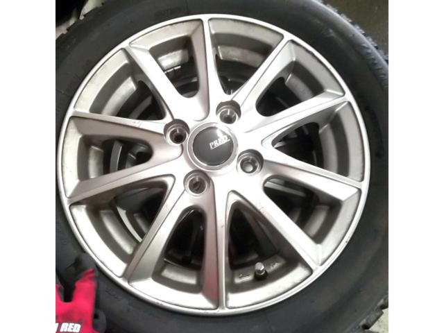 155/65R14 【ホイールのみ4本】BRIDGESTONE PREO L5 | やや傷や汚れ 