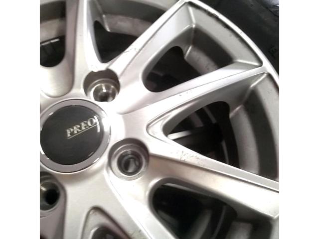 155/65R14 【ホイールのみ4本】BRIDGESTONE PREO L5 | やや傷や汚れ 