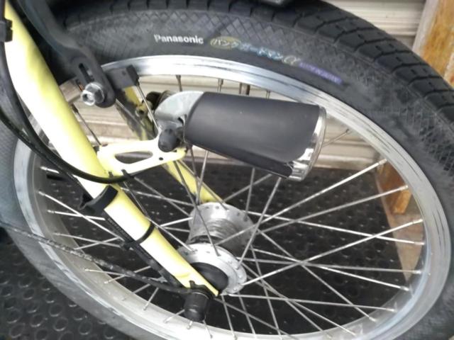 Panasonic BE-ELME03Y ギュット・ミニ・DX 20インチ内装3段変速電動アシスト自転車 イエロー