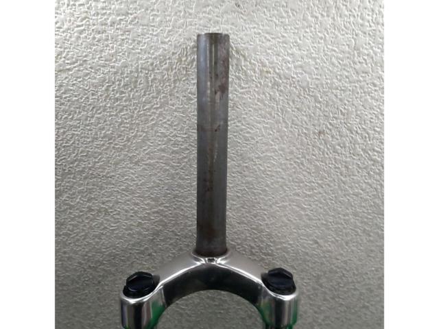 ワケアリ プリロードダイヤル削れ大 コラム長198mm/エンド幅100mm/27.5インチMARZOCCHI MZ COMP サスペンションフォーク