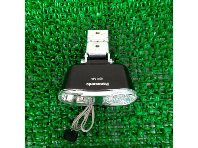 Panasonic LEDハブダイナモ専用ライト NSKL146-B ブラック
