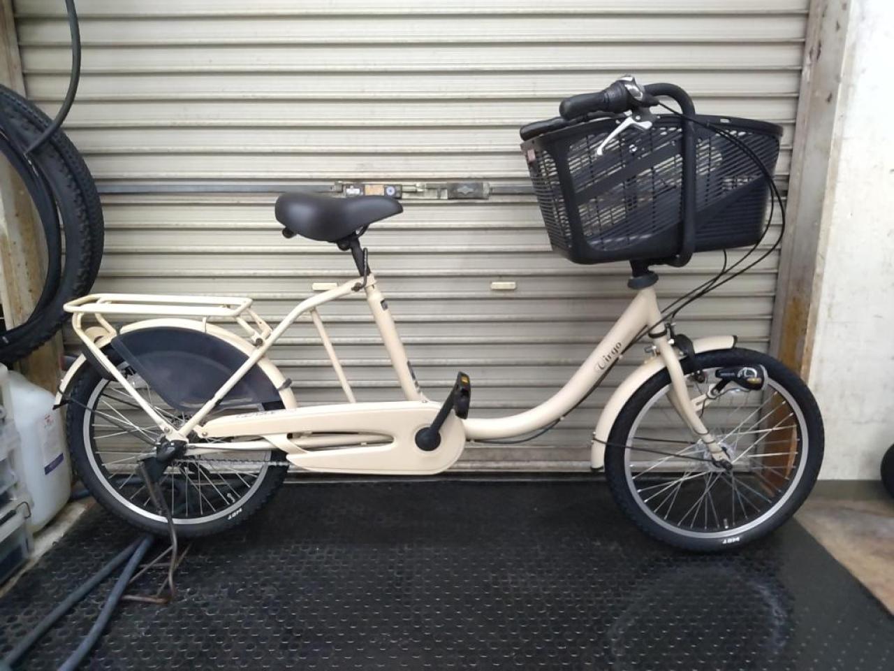 武田産業 Virgo mini 20インチ内装3段変速シティサイクル ベージュ 