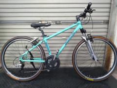 【わけあり現状販売】BIANCHI ATTIVO 3×8S 26×1.5インチマウンテンバイク チェレステ 2006年前後くらい??