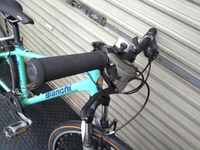 【わけあり現状販売】BIANCHI ATTIVO 3×8S 26×1.5インチマウンテンバイク チェレステ 2006年前後くらい??