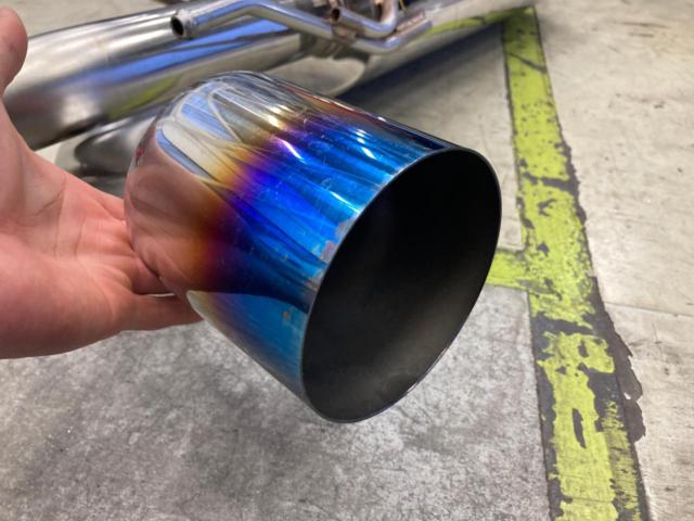 メーカー不明 86(ZN6前期)用 左右出しマフラー