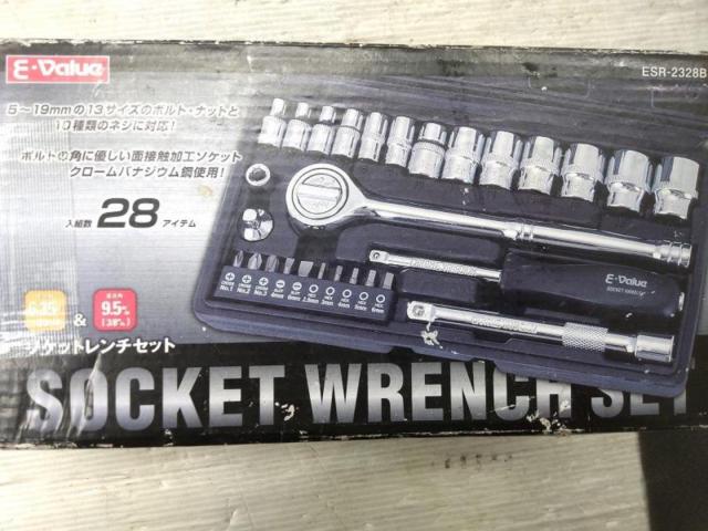 【WG】【E-value】 ソケットレンチセット